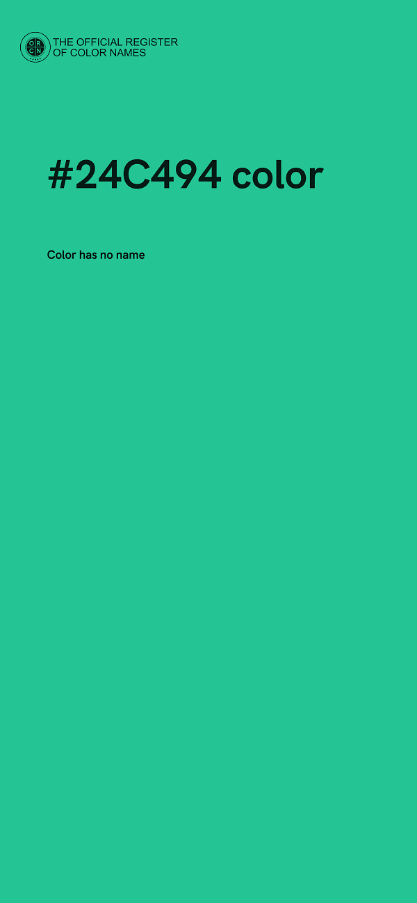 #24C494 color image