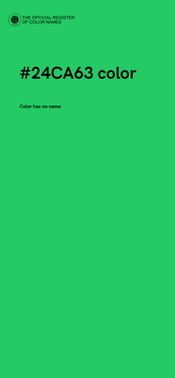 #24CA63 color image