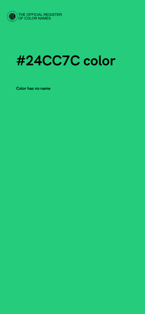 #24CC7C color image