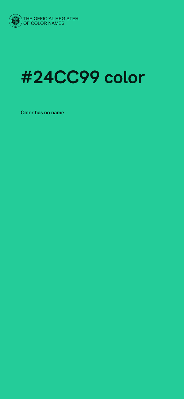 #24CC99 color image