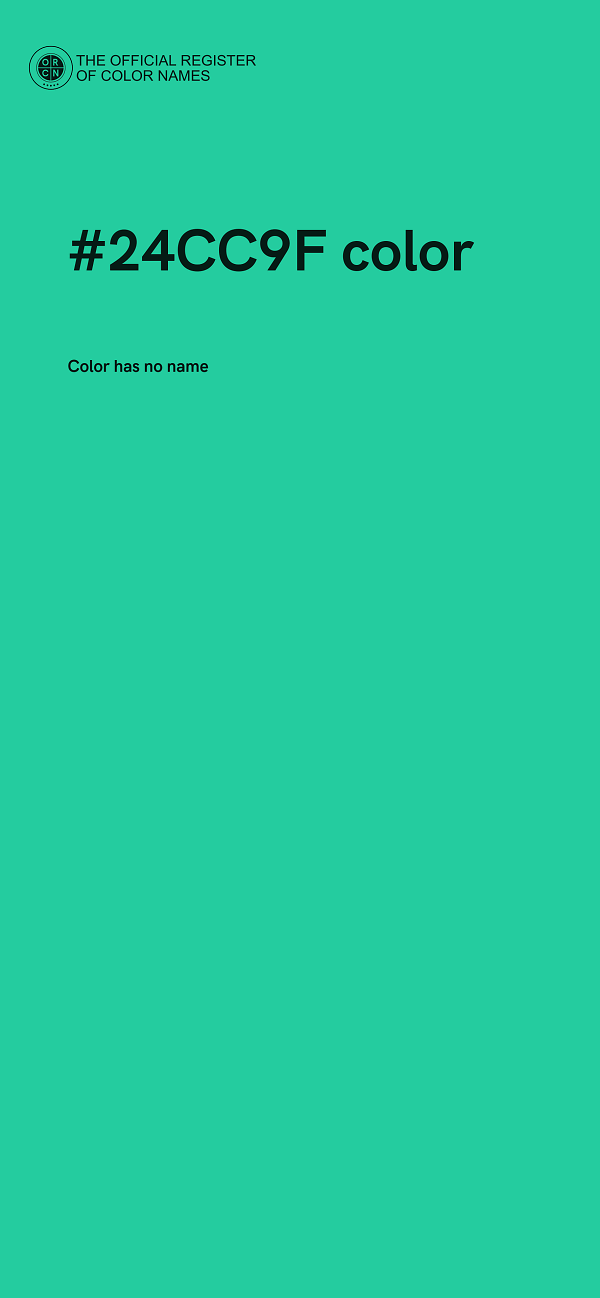 #24CC9F color image