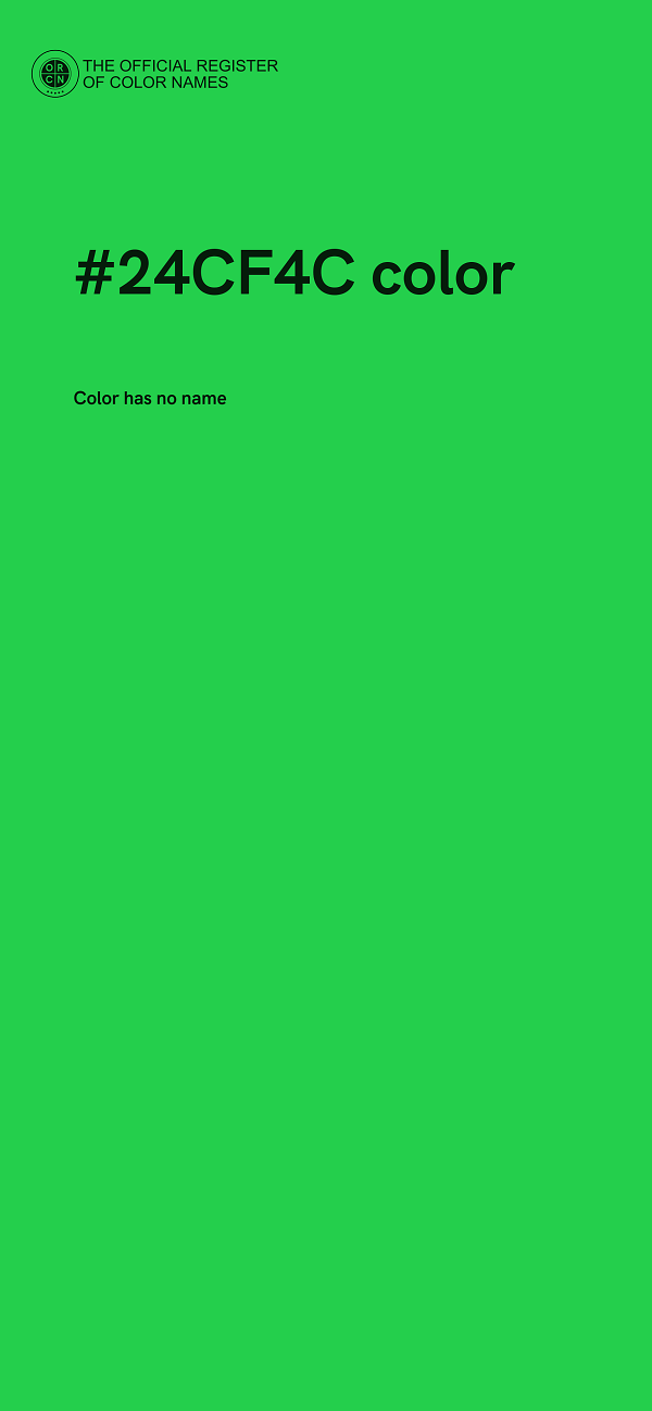 #24CF4C color image