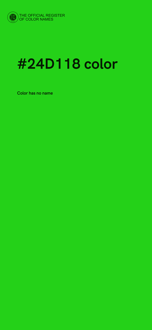 #24D118 color image