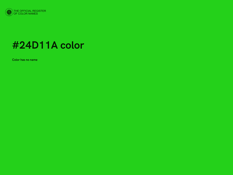 #24D11A color image