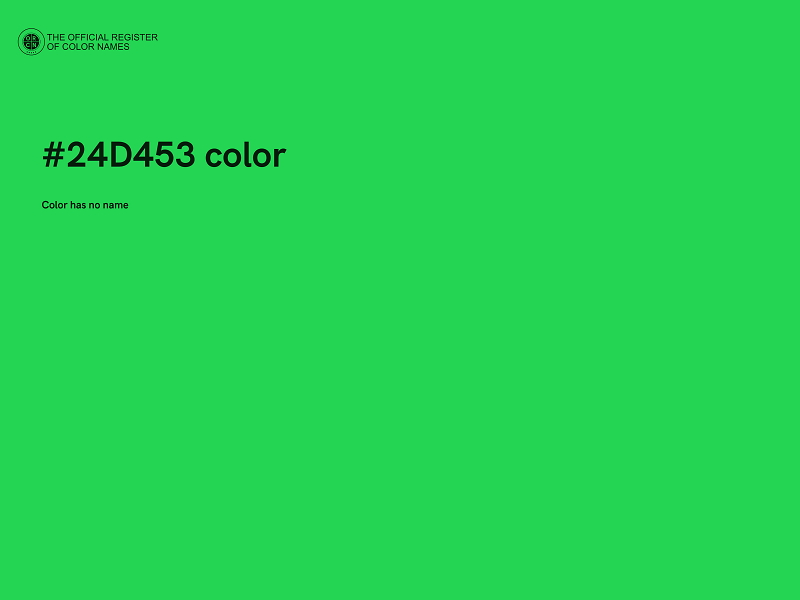 #24D453 color image