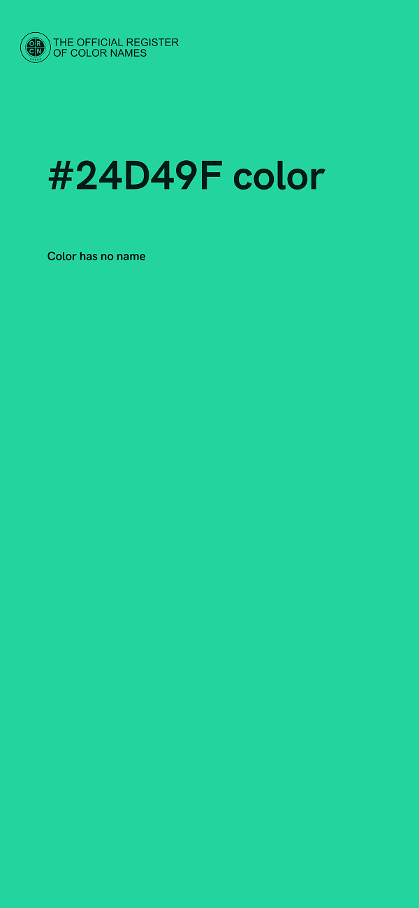 #24D49F color image