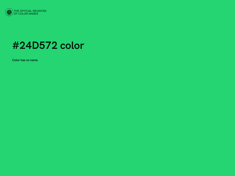 #24D572 color image