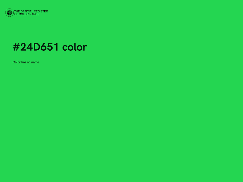 #24D651 color image