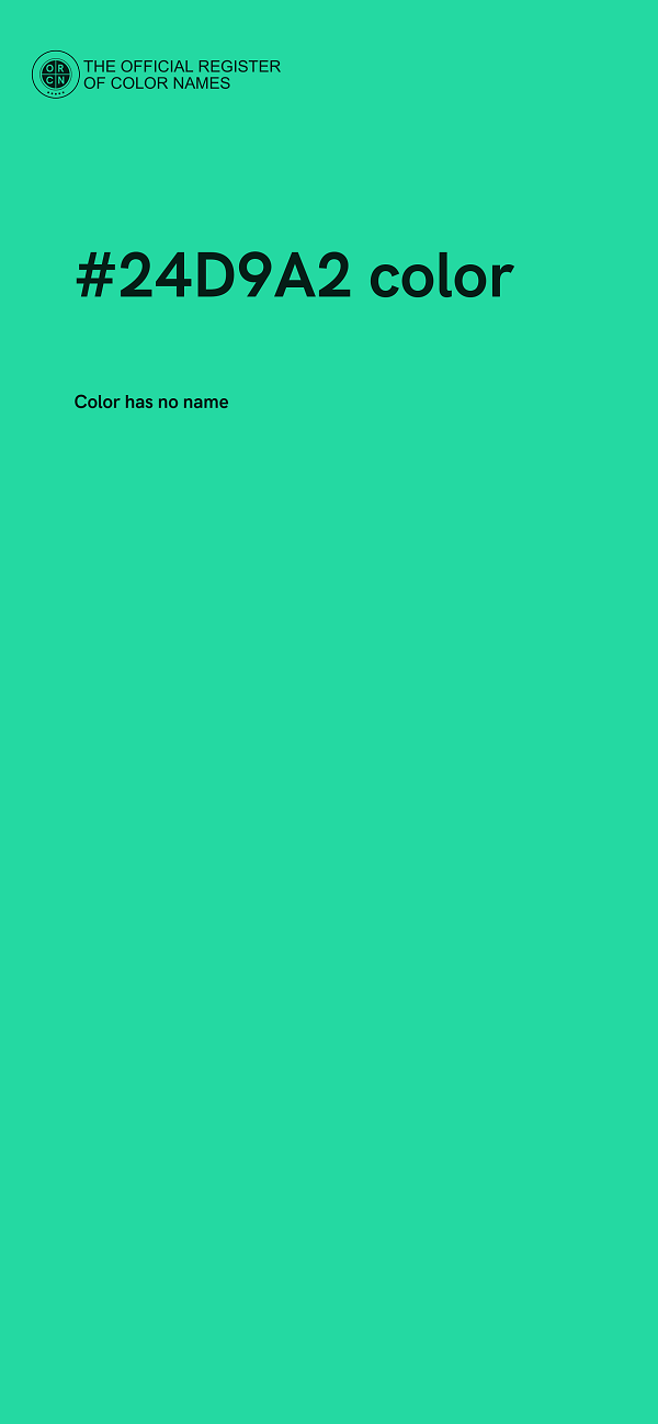#24D9A2 color image