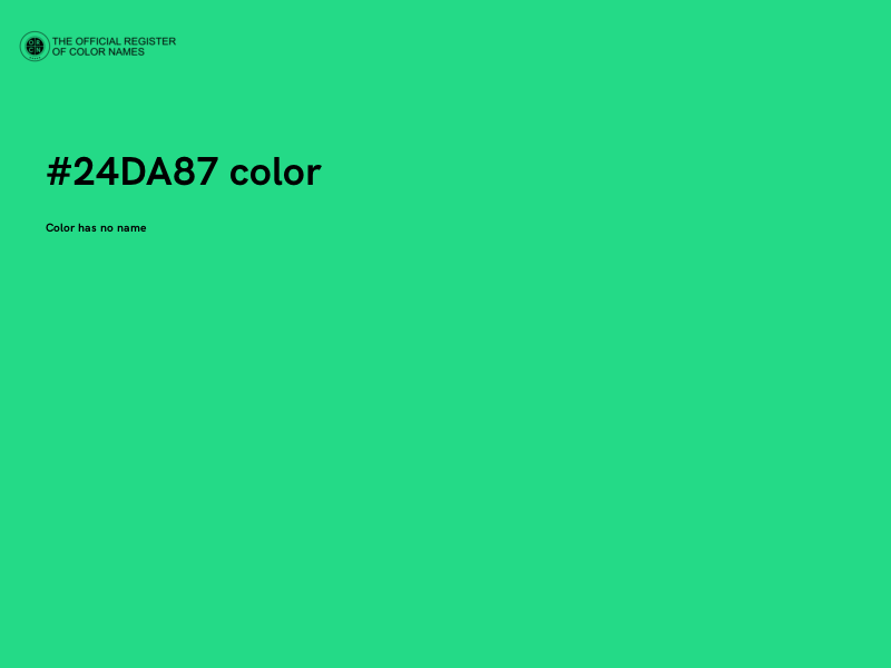 #24DA87 color image