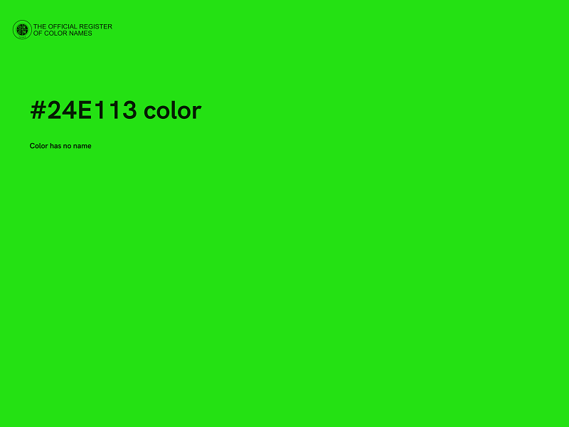 #24E113 color image