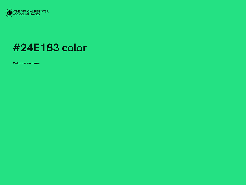 #24E183 color image