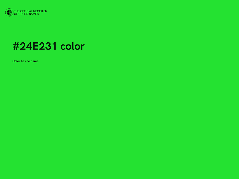 #24E231 color image