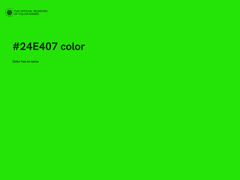 #24E407 color image