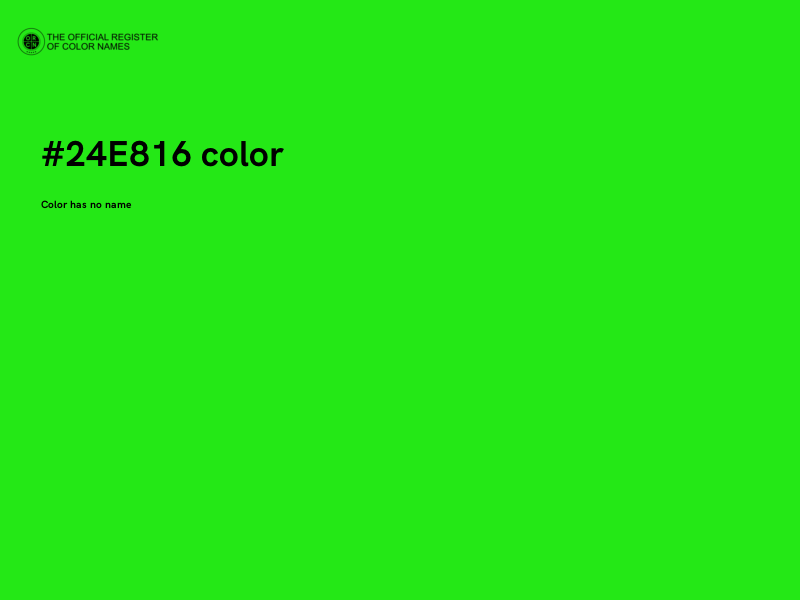 #24E816 color image