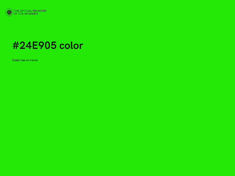 #24E905 color image