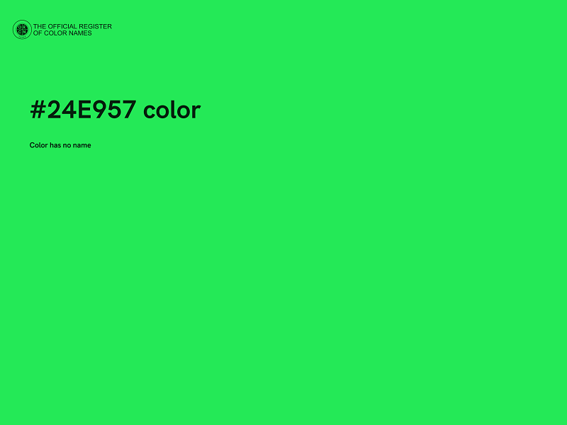 #24E957 color image