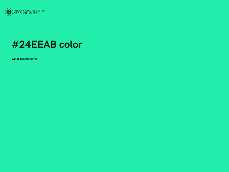 #24EEAB color image