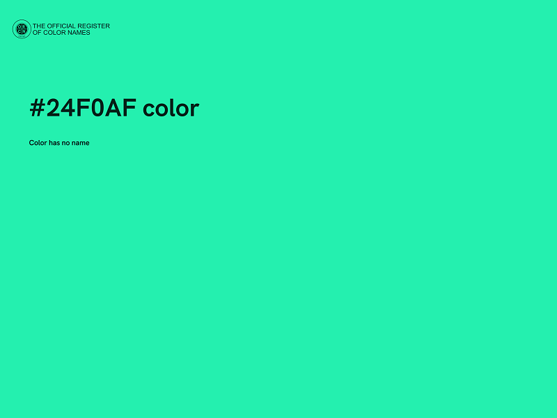 #24F0AF color image