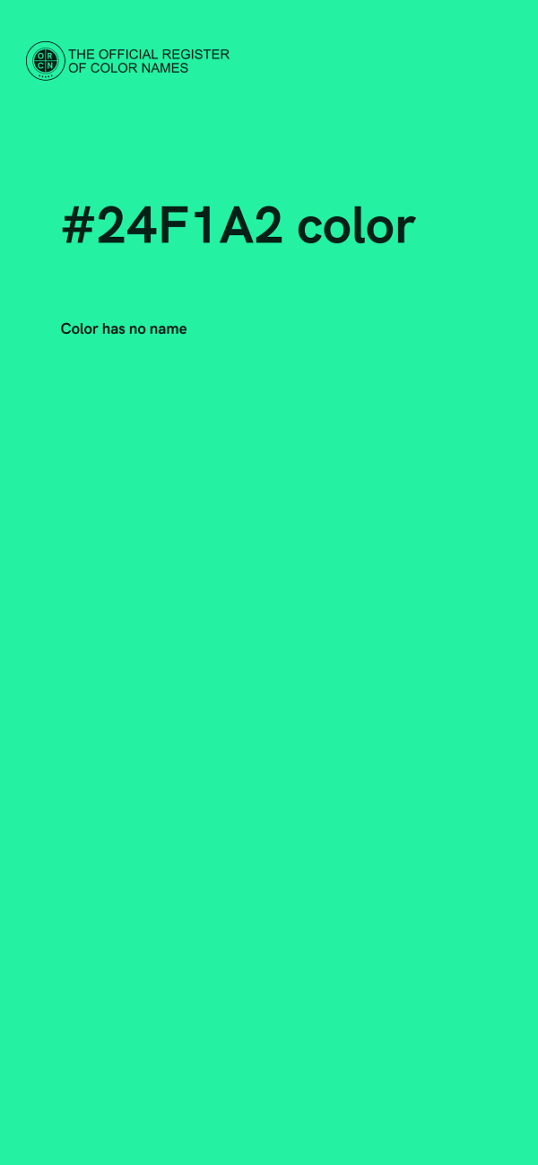 #24F1A2 color image