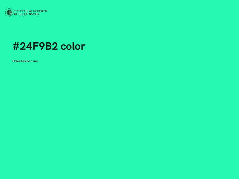 #24F9B2 color image