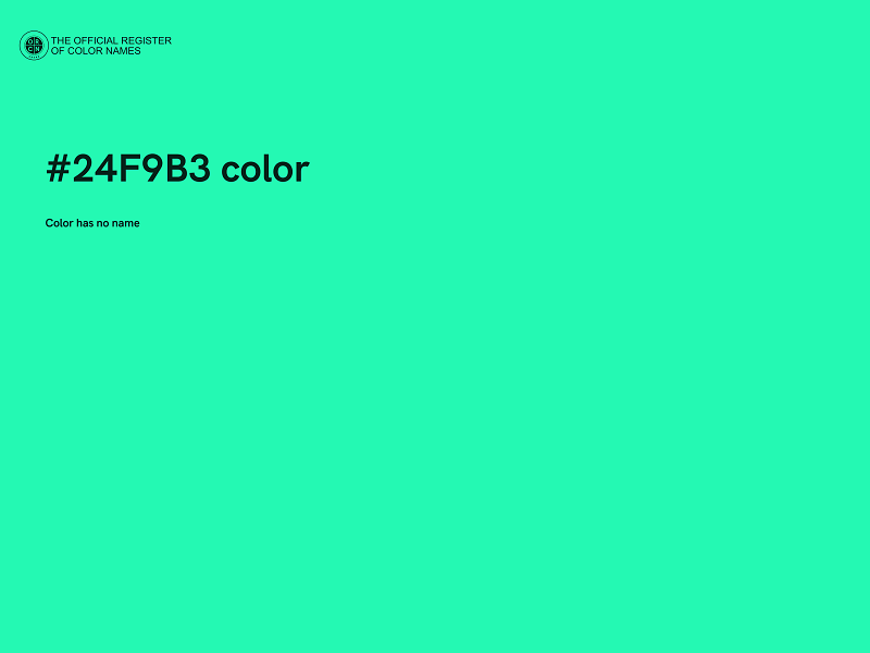 #24F9B3 color image