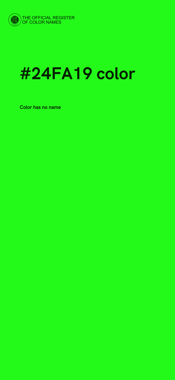 #24FA19 color image