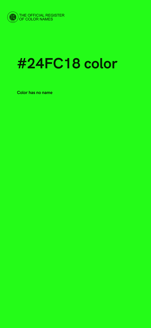 #24FC18 color image