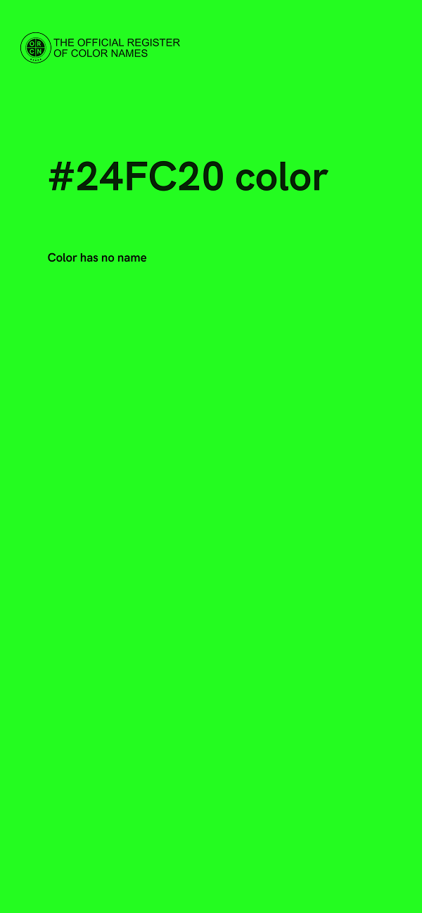 #24FC20 color image