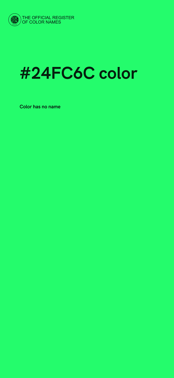 #24FC6C color image
