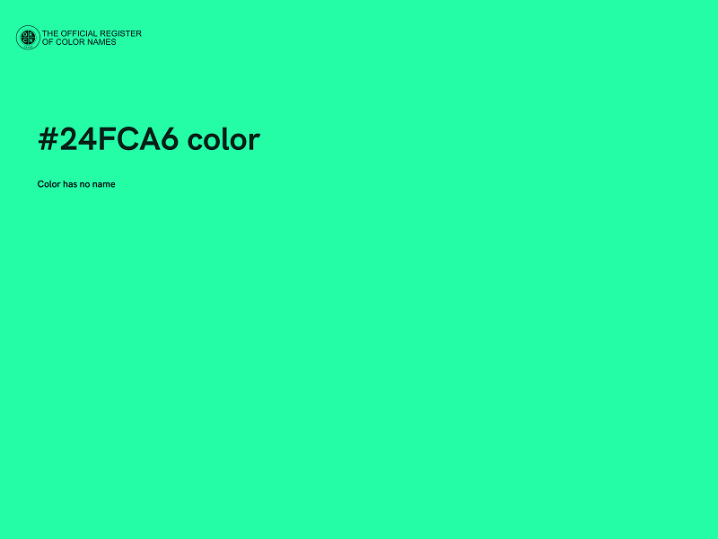 #24FCA6 color image