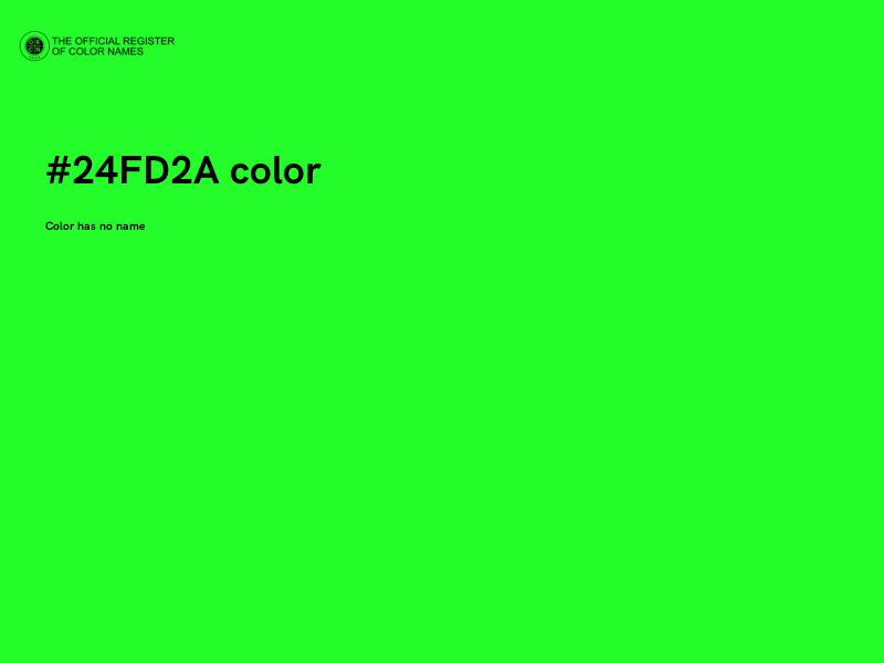 #24FD2A color image