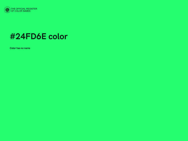 #24FD6E color image