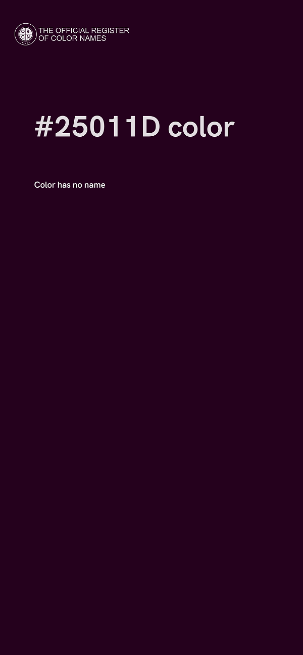 #25011D color image