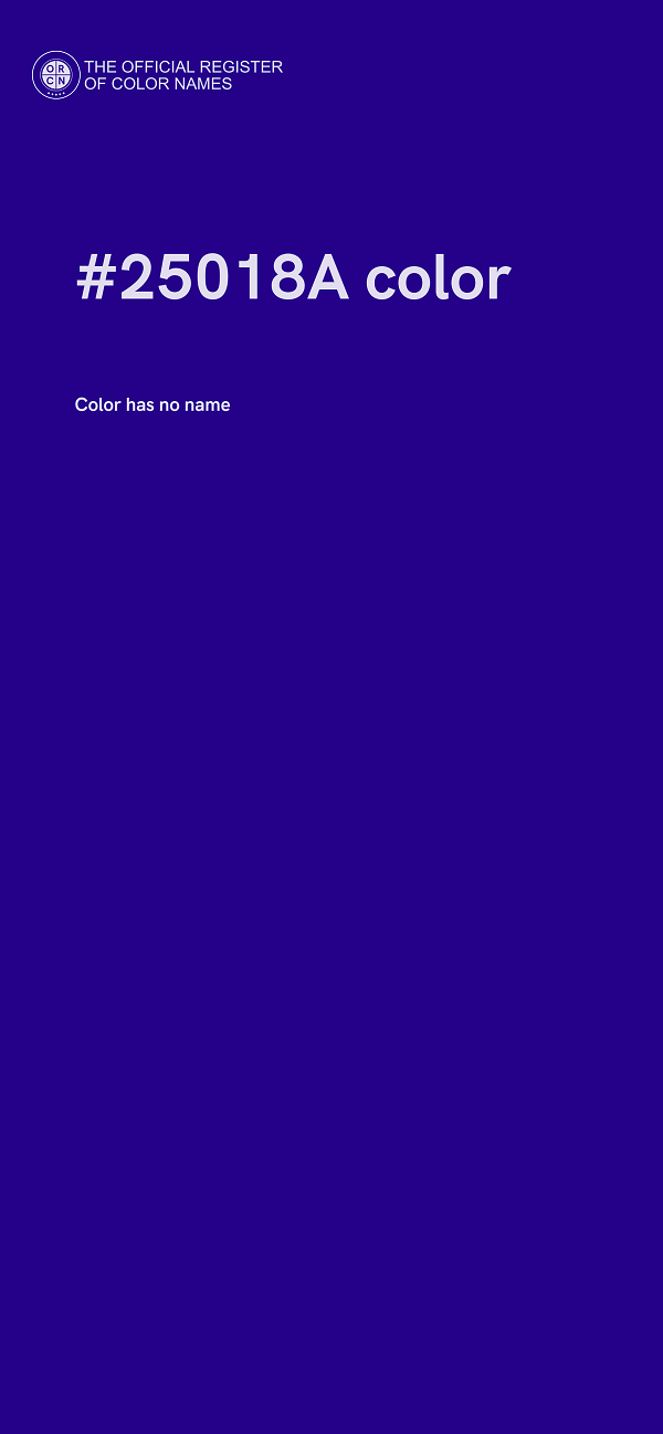 #25018A color image