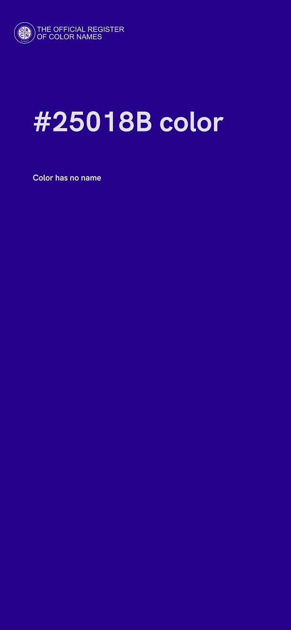#25018B color image