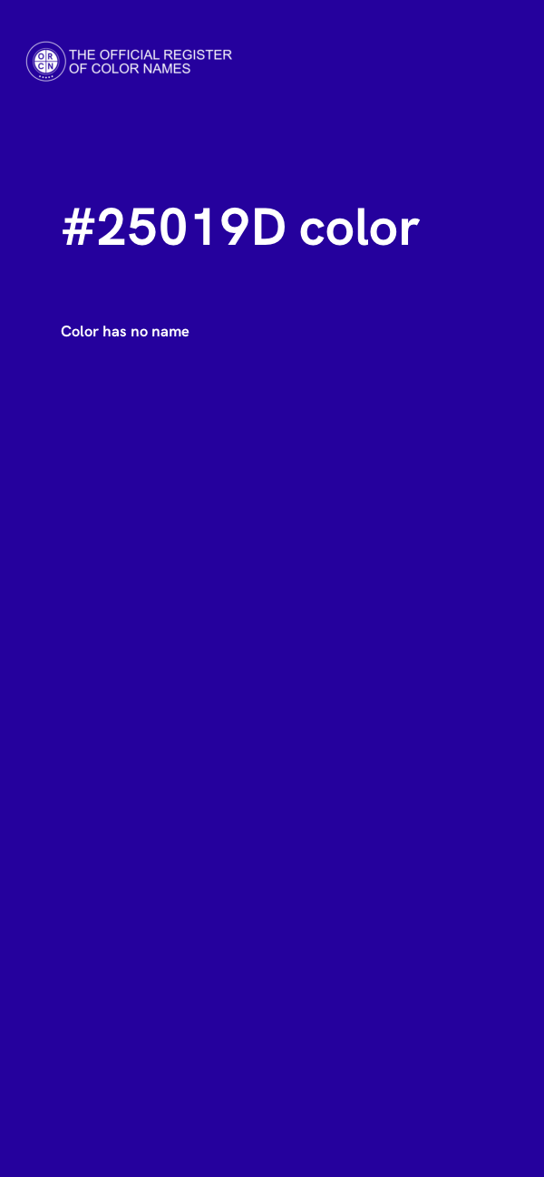 #25019D color image