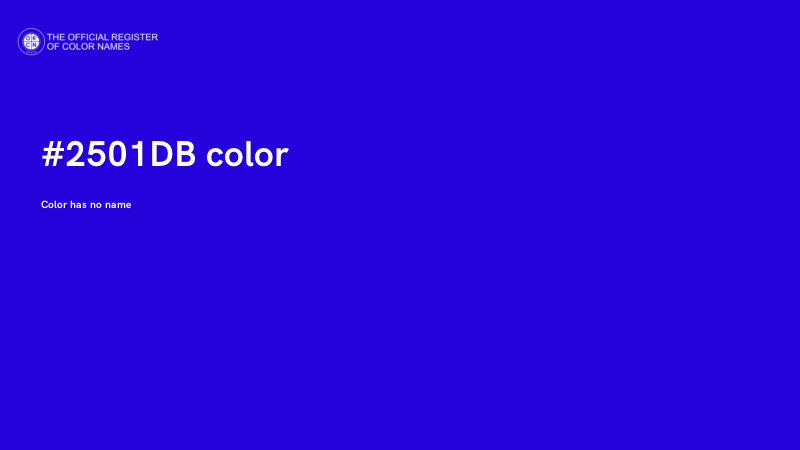 #2501DB color image