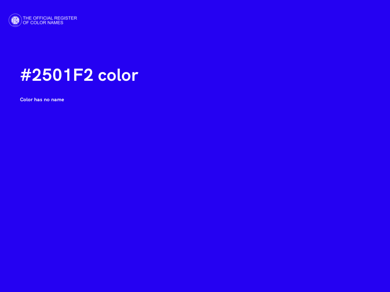 #2501F2 color image