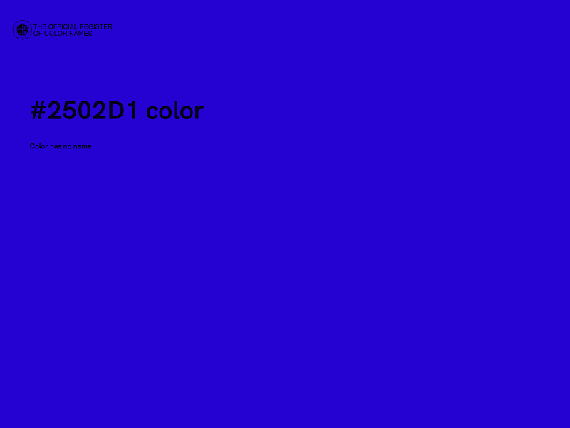 #2502D1 color image