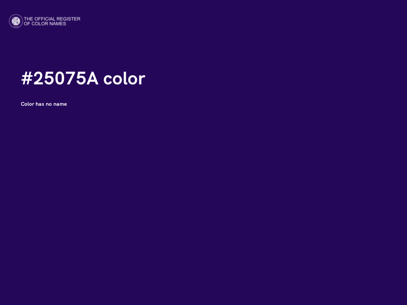 #25075A color image