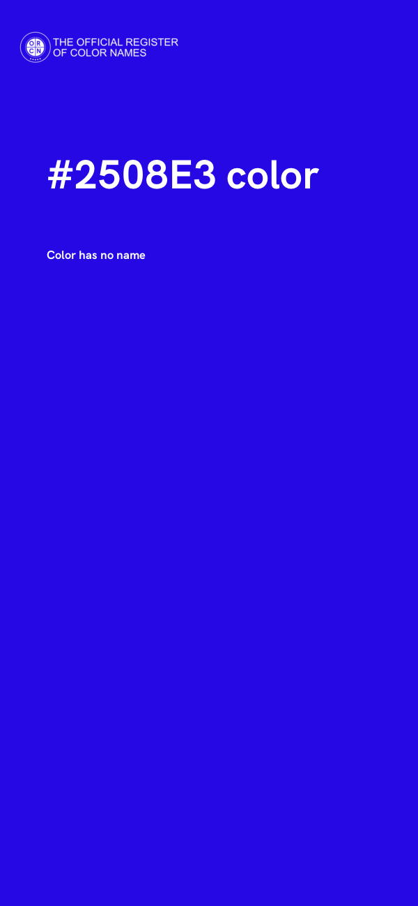 #2508E3 color image