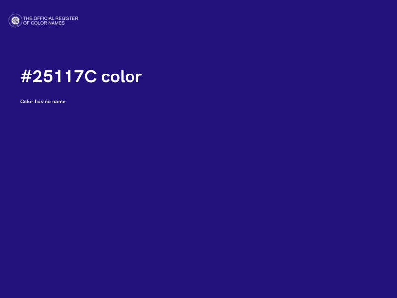 #25117C color image