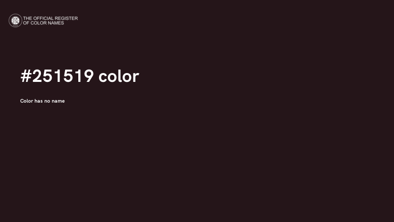 #251519 color image