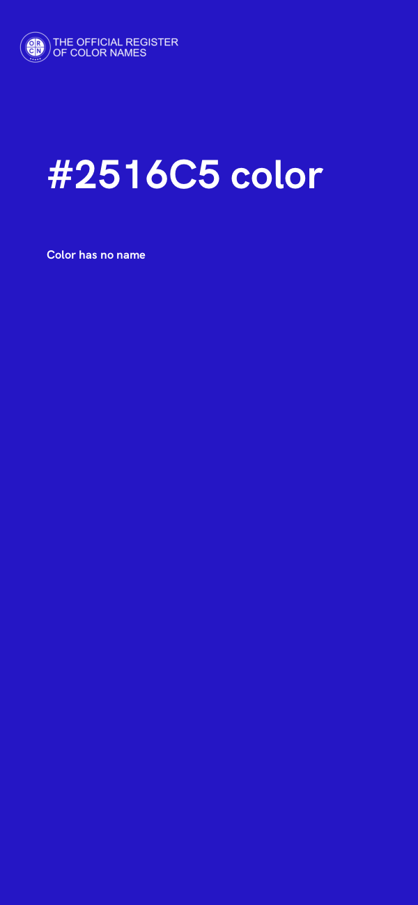 #2516C5 color image