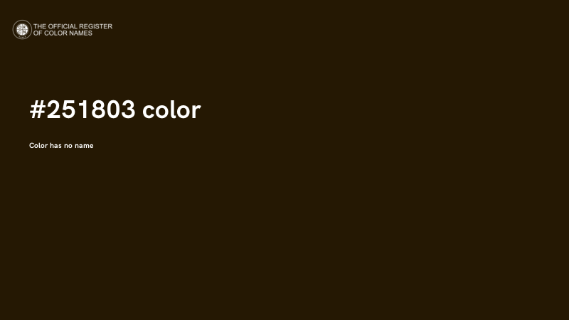 #251803 color image