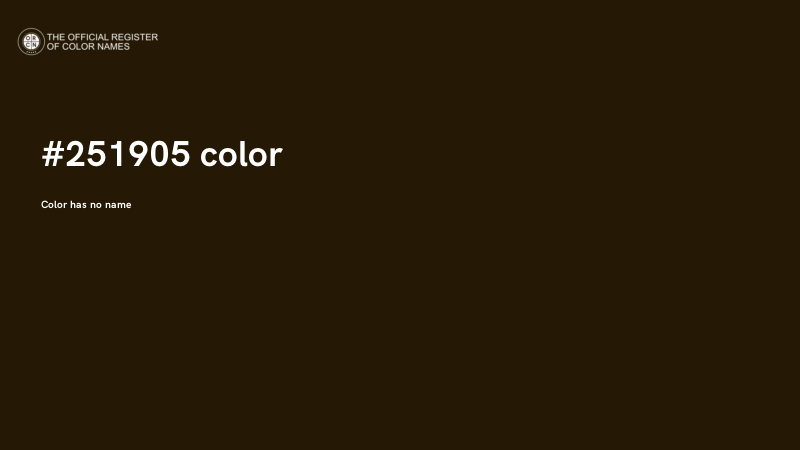 #251905 color image