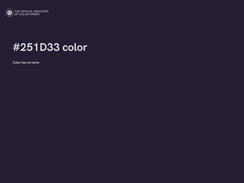 #251D33 color image