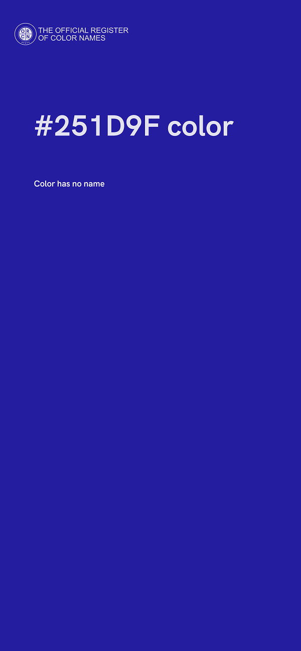 #251D9F color image