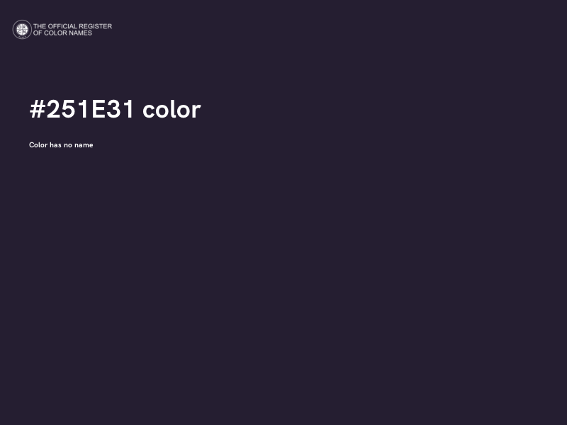 #251E31 color image